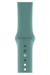 Apple Watch Uyumlu Silikon Kordon Kaktüs Yeşili